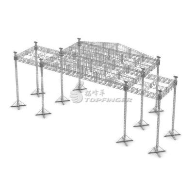 China Aluninum 6061-T6 cheap price aluminum spit photo booth torre elevadora truss sale for sale