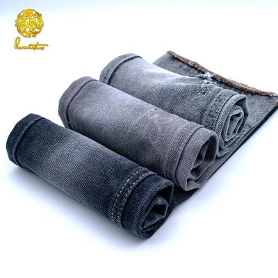 China Fasion Heavyweight Cotton Dobby Indigo Blue Denim Fabric Shrink-Resistant for sale