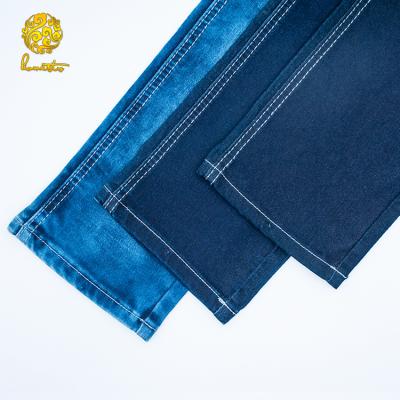 China Soft Handle Organic Cotton Polyester Denim Fabric For Jeans for sale