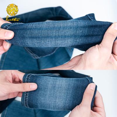 China 100% Cotton Polyester Soft Grip Spandex Viscous Denim Fabric for sale