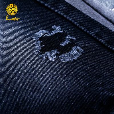 China Stretch Denim Fabric Prices Shrink-Resistant Organic Cotton Lycra Gaiters for sale