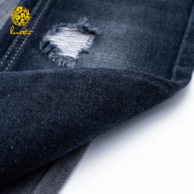 China Print Cotton Fabric Jeans Shrink-Resistant Denim Fabric for sale