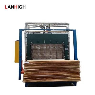 China Building Material Shops Vacuum Hot Press Laminating Machine For Door Panel for sale