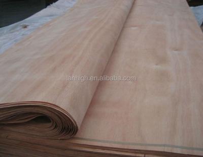 China Traditional rotary cut okoume 0.28MM face veneer supplier for sale