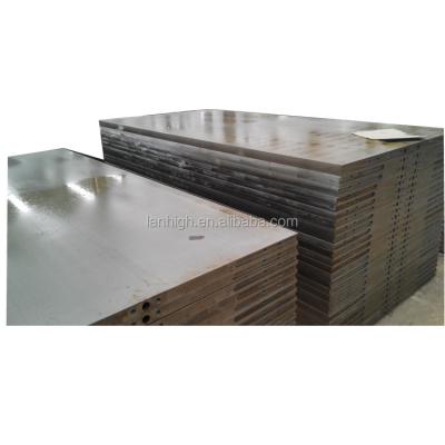 China Building material stores 1370*2700*42mm or 52mm hot platen on plywood hot press machine for sale