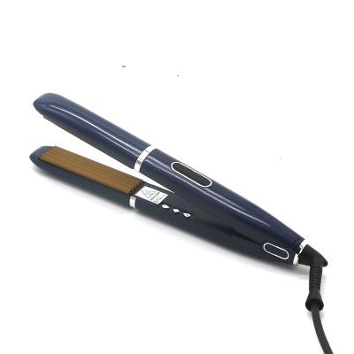 China LCD Display Fluffy Hair Straightener Household 8898S-YM Wave Hair Flat Iron With Wide Plate Aluminum Ceramic Coated For Straightening for sale