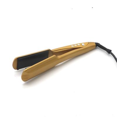 China Hot Selling Highest Level 2 In 1 And Professional Wide Curler Steam PTC Hair Straightener for sale