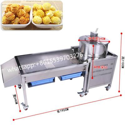 China Snacks Factory Commercial Popcorn Machine For Sale Model Popcorn Machine With Low Price / Gas for sale