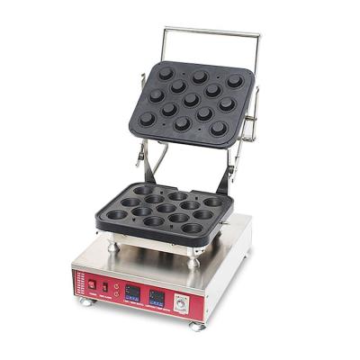 China Commercial New Hong Kong Style Cookie Waffle Maker, Waffle Making Machine With Vertical Cartoon Doll for sale