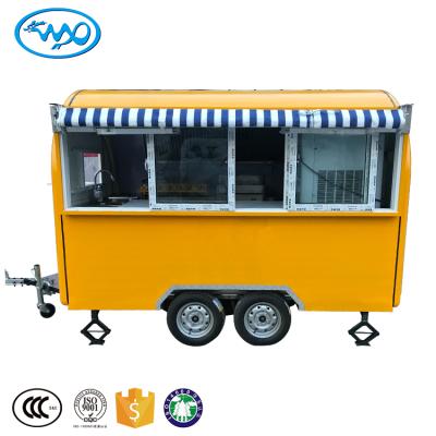 China Snack Factory China New Products Street Ice Cream Trailer, Buy Mobile Food Trucks, Food Carts For Sale for sale