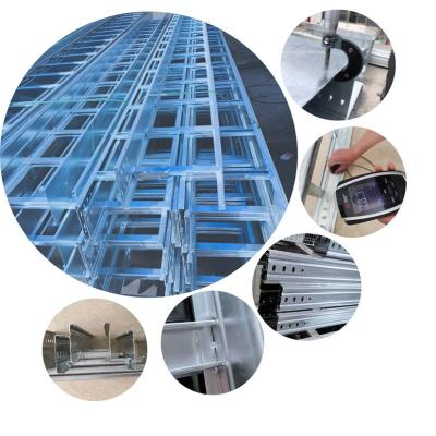 China Outdoor Used Telecommunication Hot Dip Galvanized Steel Cable Ladder for sale