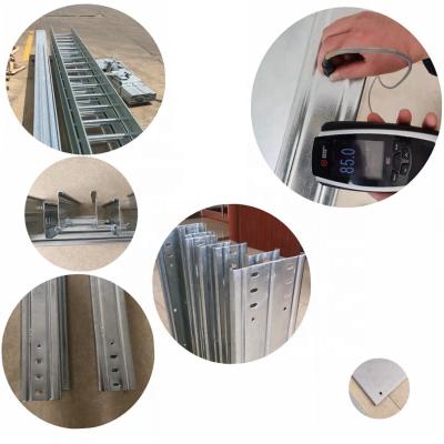 China Thick and soild hot dip galvanized outdoor cable ladder price list for sale