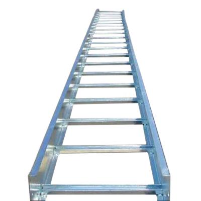 China Large Span Steel Heavy Duty Outdoor Hot Dip Galvanized Cable Ladder Tray for sale