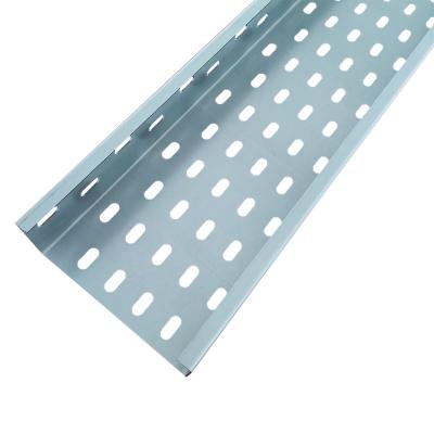 China Corrosion Resistance Full Size Perforated Cable Trunking Tray With Cover for sale