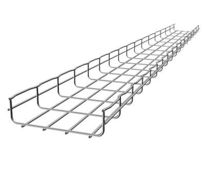 China Steel Hot Dip Galvanized Wire Mesh Basket Cable Tray for sale