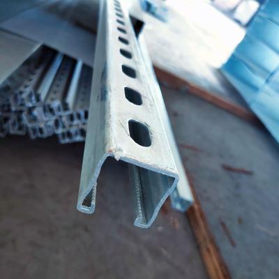 China Support system strut slotted support system u beam galvanized steel channel for sale