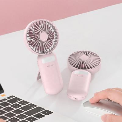 China Mini Makeup Mirror Handy Fan Size Fan Fan Circulate for Mask Mini USB Fan Mirror for sale