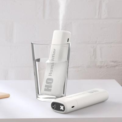 China Portable Rechargeable Ultrasonic Stick Mini Cool Mist Car USB Battery Operated Personal Humidifier for sale