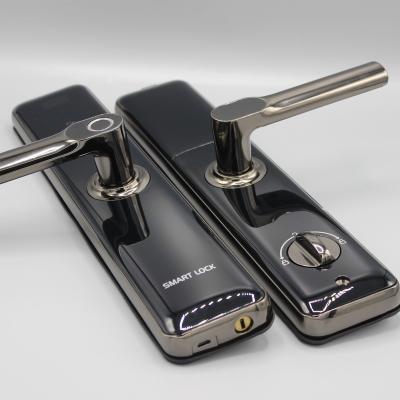 China Fingerprint / Password / App OEM ODM Customized Fingerprint Door Handle Service Provided Lock Smart Password Lock for sale