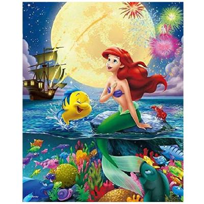 China Modern Mermaid 5d Diamond Painting Rhinestone DIY Diamond Embroidery Kit For Living Room for sale