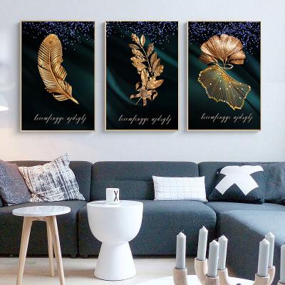 China Abstract Art Triple Diamond Painting For Adults Metal Painting Quadruple Print On Canvas With Frame for sale