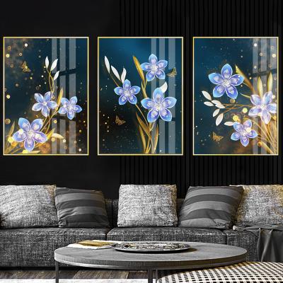 China Modern Popular Floral 5d Diamond Painting Diy Diamond Oill Painting for sale