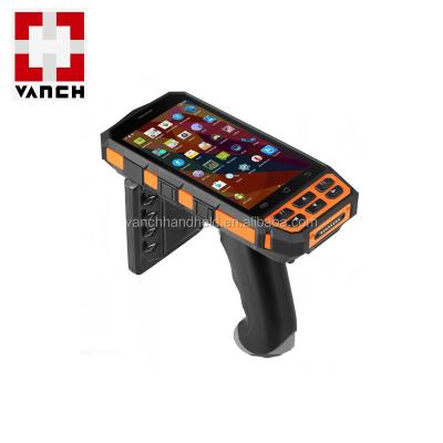 China Industrial Rugged Asset Inventory Android 5.1 5 M Handheld Mobile UHF RFID Reader for sale