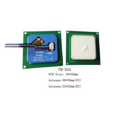 China ABS+METAL Vanch VM-5GA UHF rfid reader module with built-in antenna for sale