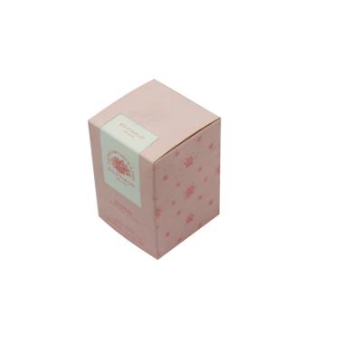 China Recyclable 100ml Mystical Pink Women Perfume Packaging Box for sale