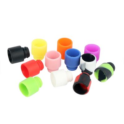 China Silicone Sailing Heath And Clean Disposable Silicone 510 Drip Tips For Ejuice Testing for sale