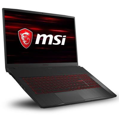 China 2021 MSI GF75 Keyboard Gaming 10UEK-066 Backlit Slim Laptops 17.3 inch FHD IPS i7-10750H 16G 512G SSD RTX3060 Max-q Laptops windows10 for sale