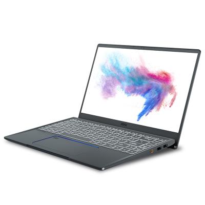 China Original Backlit Keyboard MSI Brand Prestige 14 Inch FHD IPS Screen 60Hz i7-10710U 16G 512G GTX 1650 Gaming A10SC-065 Max-q Notebooks for sale