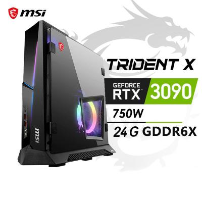 China For MSI Trident X game plus Computer PC i7-10700K RTX3090 24G GDDR6X 16G 512G SSD+1T HDD VR Gaming Computer Desktop Server Mini for sale