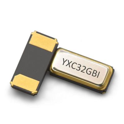 China YXC 3215 12.5pF 20PPM SMD Clock Xtal 32KHz Industrial Quartz Crystal Oscillator 32.768KHz for sale
