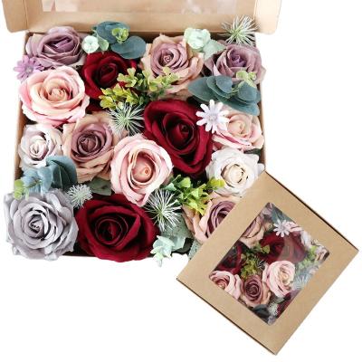 China Fashional Artificial Flowers Wedding Artificial Flowers Artificial Peony Decoration Flower Decoration Silk Flowers for sale