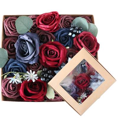 China Fashional Artificial Flowers Seeming Artificial Flowers Real Flower Centerpieces For Wedding Table Flower Gift for sale