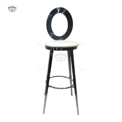 China Best Selling Modern Home Back Dining High Back Bar Stool Tea Bar Lounge Chair Casual Umpire Chair for sale