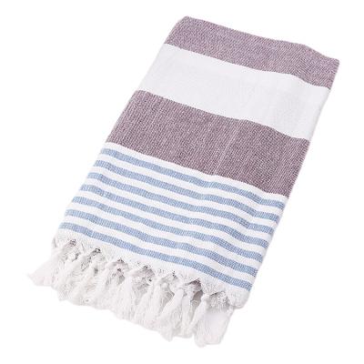 China Turkish towel models fouta cotton compressed mixed fishbone range of poly large pestemal, picnic blanket for sale