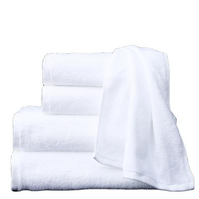 China Sustainable Hotel Bath Towel 3 Set 100% Luxury White Print,Embroidery Or Customized for sale