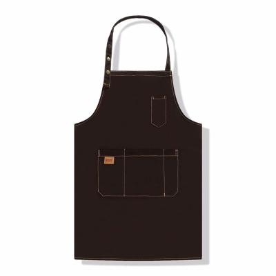 China Grooming Salon Cosmetologist Nail Tech Waterproof Barber Apron Cleaning Protective Coating for sale