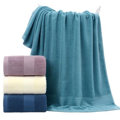 China Square, Rectangle Sustainable Tawels Towel Cotton Bath Plain Standard Bath Towels for sale