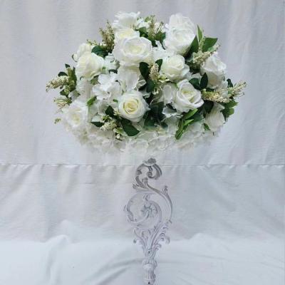 China High Quality Flower Ball Centerpieces Widely Used Artificial Flower Ball For Wedding Decoration for sale