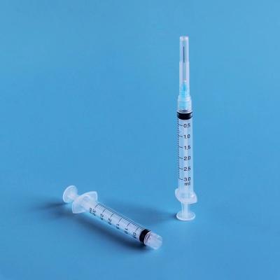 China Big promotion best selling pp disposable syringe 1ml/3ml/5ml with needle from China manufacturers for sale