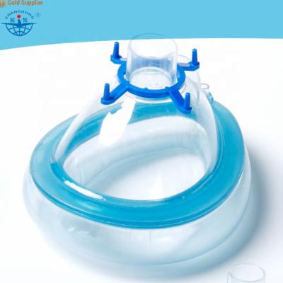 China Surgery Color PVC Anesthesia Mask for sale