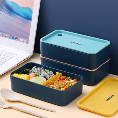 China Alocs New 2 Compartment Microwavable Safe Plastic Microwavable Plastic Microwave Modem New Division Children's Eco Friendly Bowls for sale