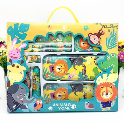 China School Kindergarten Opening Gift Creative Study Supplies Student Gift Cartoon Children Stationery Set for sale