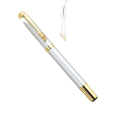 China Zhejiang dingjun ecological luminous face business retro ballpoint pen for sale