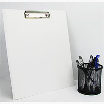 China Dingjun PP File Folder A4 Eco-friendly Plastic Plastic Data Pocket Clip Folder Writing Board Clip for sale