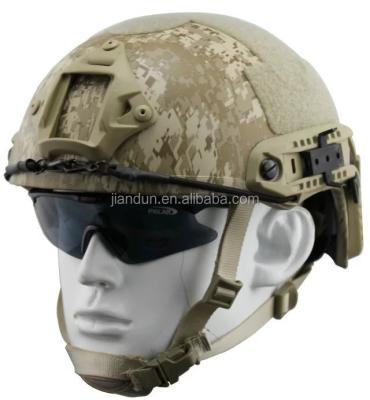 China Anti-impact Army Police Equipment Military Combat War Game PJ Tactical Outdoor Active FAST Tactical Helmet for sale