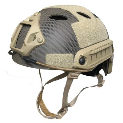 China Protective outdoor active tactical sports gear head guard paintball game war outdoor skating tactical helmet for sale